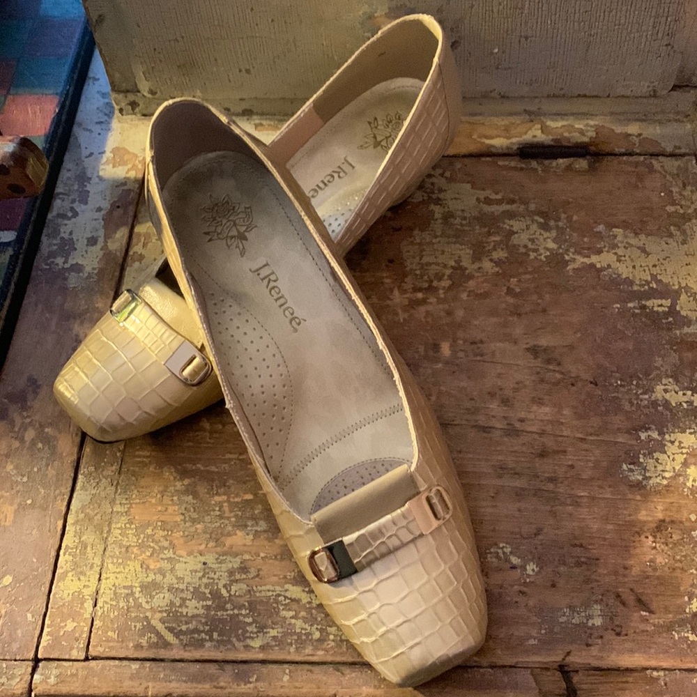 J Renee Gold Shoes